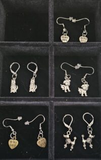 Dog Earrings