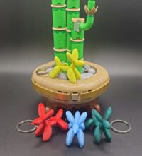 3D Printed Balloon Dog Keychains
