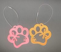 3D Snowflake Paw Ornament