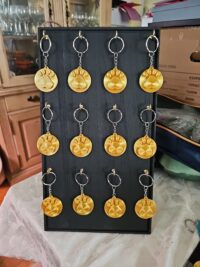 3D Pawprint Keychains