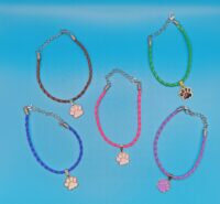Braided Pawprint Bracelets
