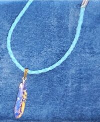 Turquoise Feather Bracelet