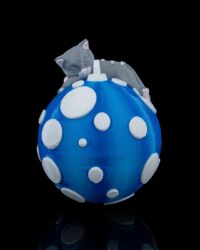 Sleeping Cat Sphere Ornament