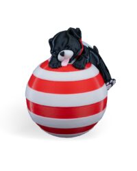 3D Sleeping Dog Sphere Ornament