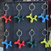 Balloon Dog Keychains